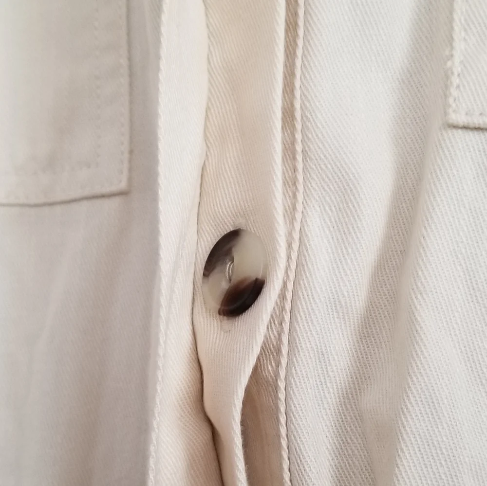 Universal Thread Cream Short-Sleeve Utility Jumpsuit - Picture 5 of 12